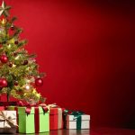 クリスマスツリーとプレゼント